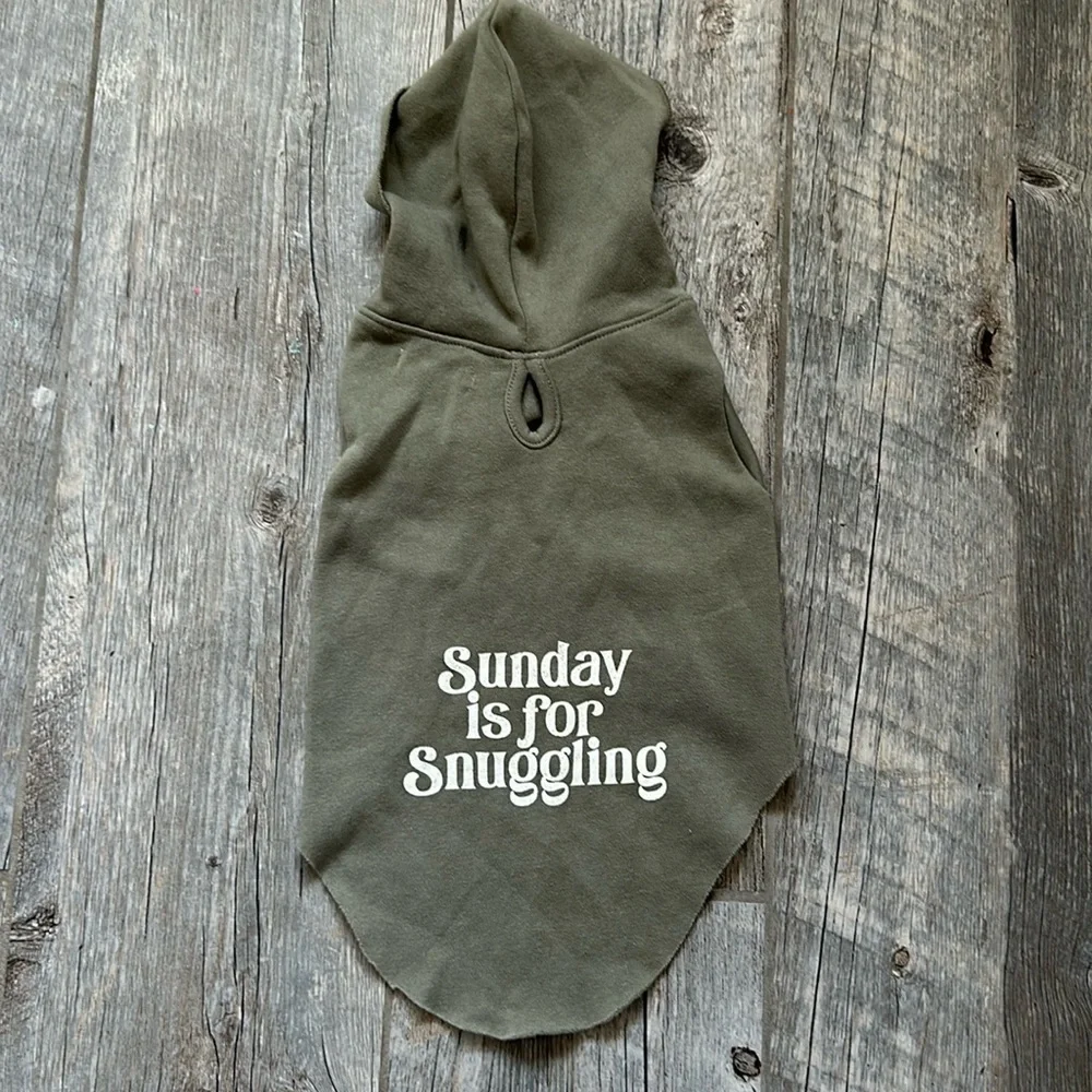 Greyson pup dog sweater hoodie size medium 15 to 17 inches